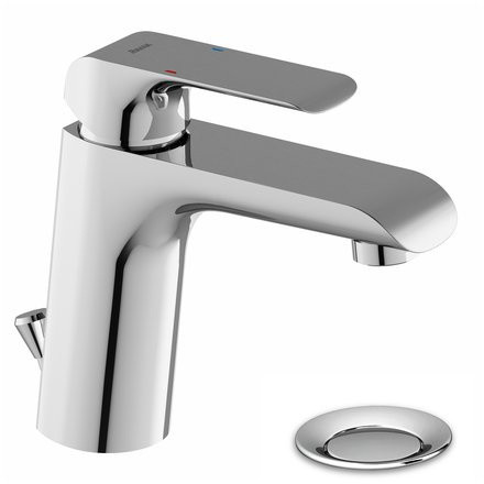 Ravak Flat Bateria umywalkowa z korkiem chrom X070117