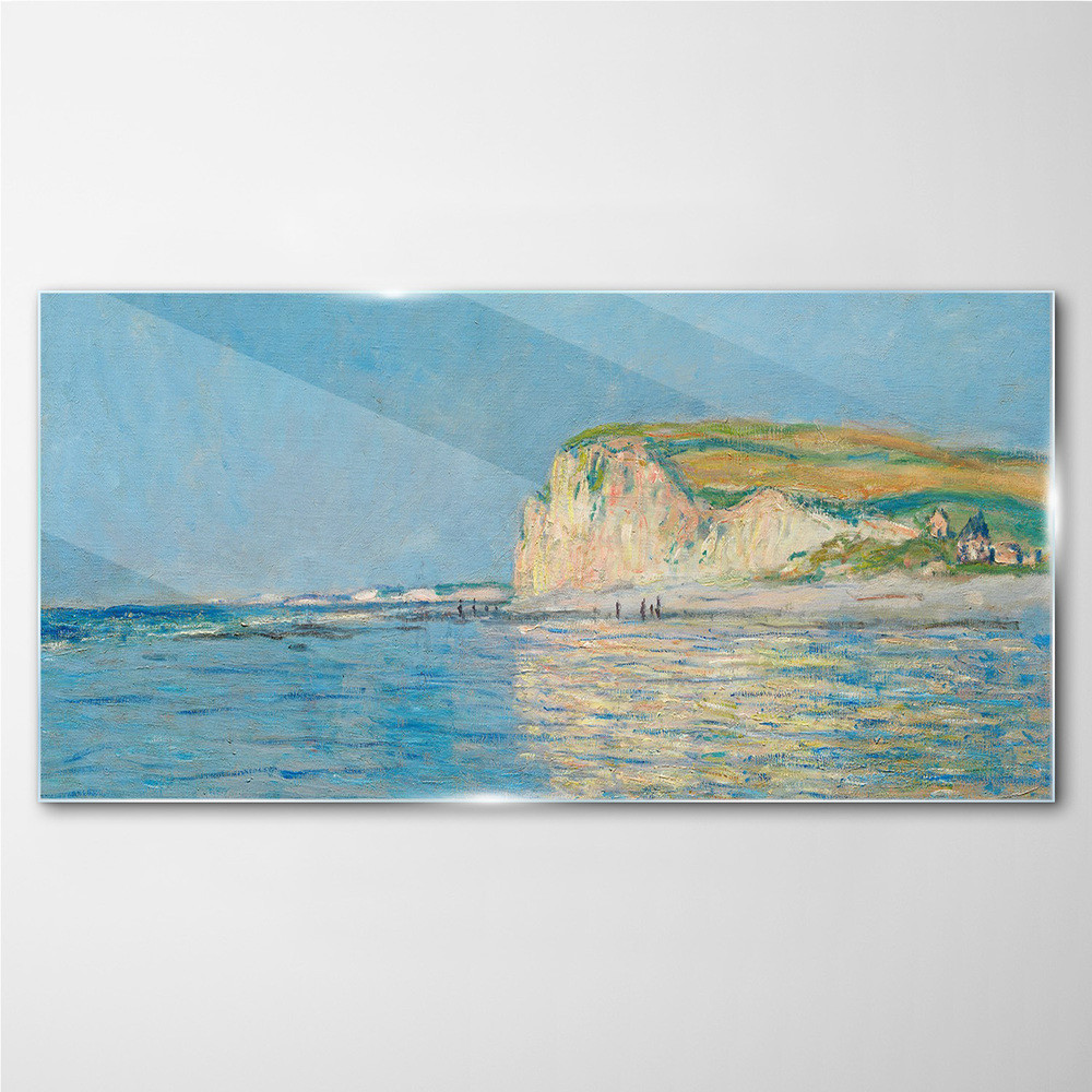 PL Coloray Obraz Szklany Odpływ w Pourville Monet 140x70cm