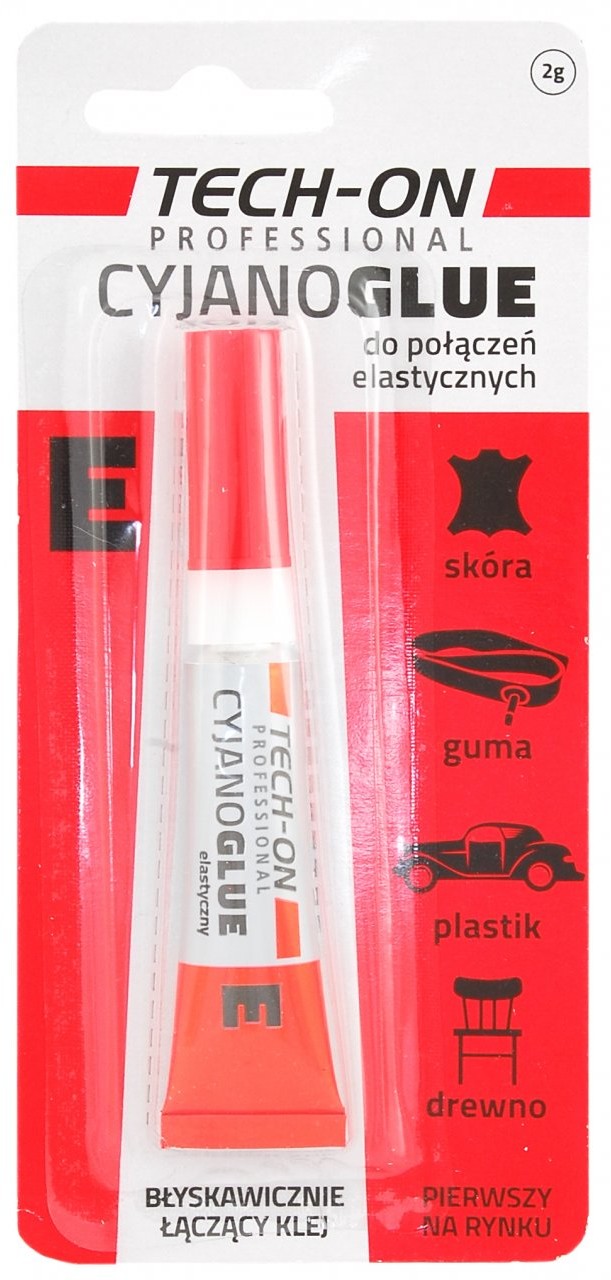 Profast Klej Cyjanoglue czerwony 2g PROFAST