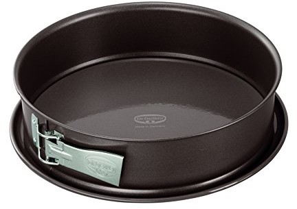 Dr. Oetker Spring kształt z emalii dno i pierścieniem z powłoką nieprzywierającą, średnica 30 cm, nierdzewna, brązowa, do serwowania potraw CM 4711