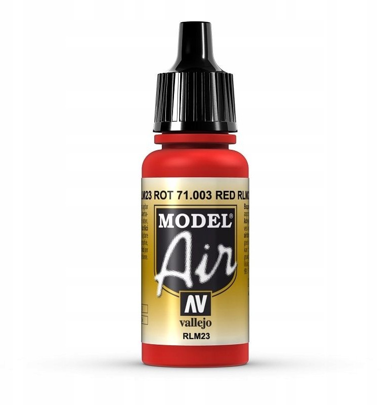 Vallejo Farbka Model Air Red RLM23 17ml 71.003