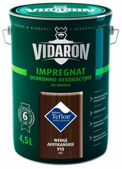 Vidaron Impregnat do drewna wenge afryka$112skie 4 5 l