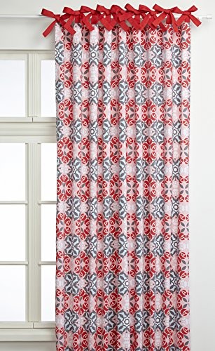 Peppa Grace 4250018550257 zasłona stylistyka w kolorze różowym, 160 x 280 cm 4250018550257