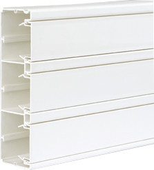 EMGOUP Kanał-3-kom-Cabloplus-PVC-185x55mm-dł-2-mb-cena-za-1mb-czysta-biel TK12143/9