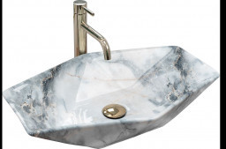Rea U5602 Vegas Granit Shiny Umywalka nablatowa