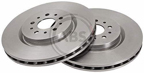 ABS All Brake Systems tarcze hamulcowe ABS 17008 (opakowanie zawiera 2 tarcze hamulcowe) 17008
