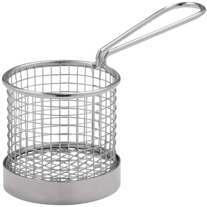Olympia Koszyk do frytek okrągły z rączką | 80(H)x 80() CE148