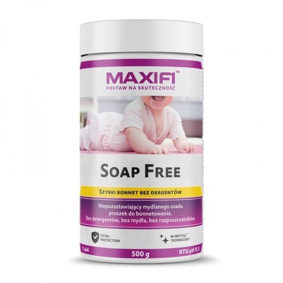 Soap Free  produkt do bonnetowania tapicerki materiałowej 500g MAX000022