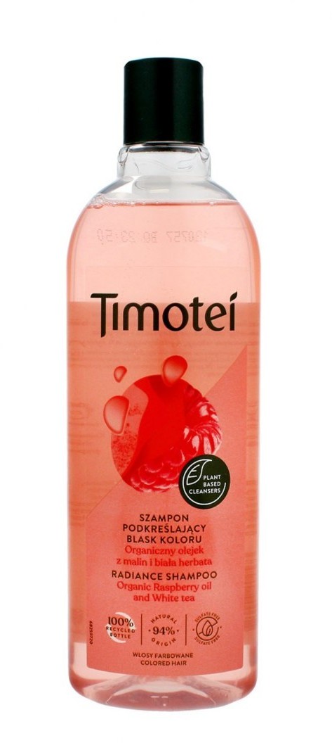 Timotei UNILEVER Szampon do włosów Radiant Colour - włosy farbowane 400ml 93139