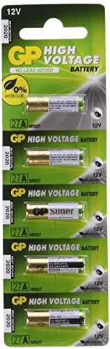 GP Baterie alkaliczne U5 MN27  27 A (12 V, pojedyncze opakowanie) Blister 656.625UK