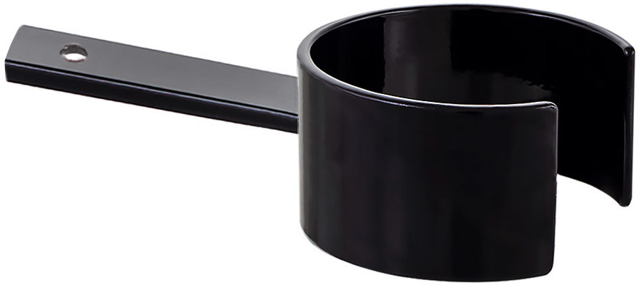 Profesjonalny uchwyt podblatowy do suszarki stal loft, industrialny Akali INDI czarny