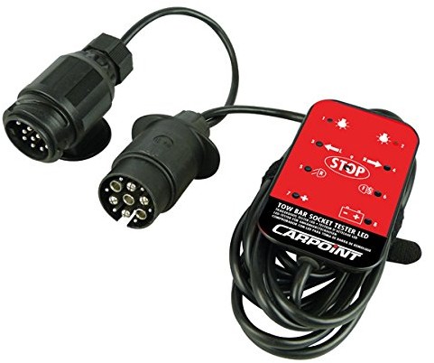 Carpoint 0438118 tester LED do włączanych gniazd wisiorek CPT0438118