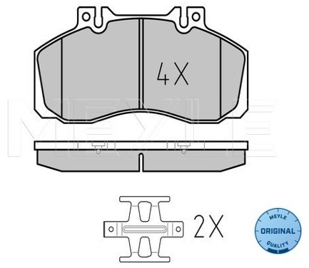 Wulf Gaertner Autoparts Zestaw klocków hamulcowych, hamulce tarczowe Wulf Gaertner Autoparts 025 298 3521