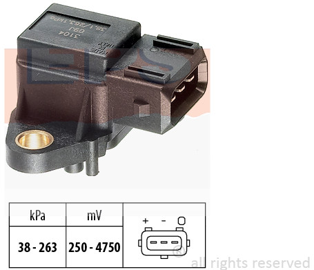 EPS CZUJNIK CIŚNIENIA MERCEDES A VARIO 1.993.104
