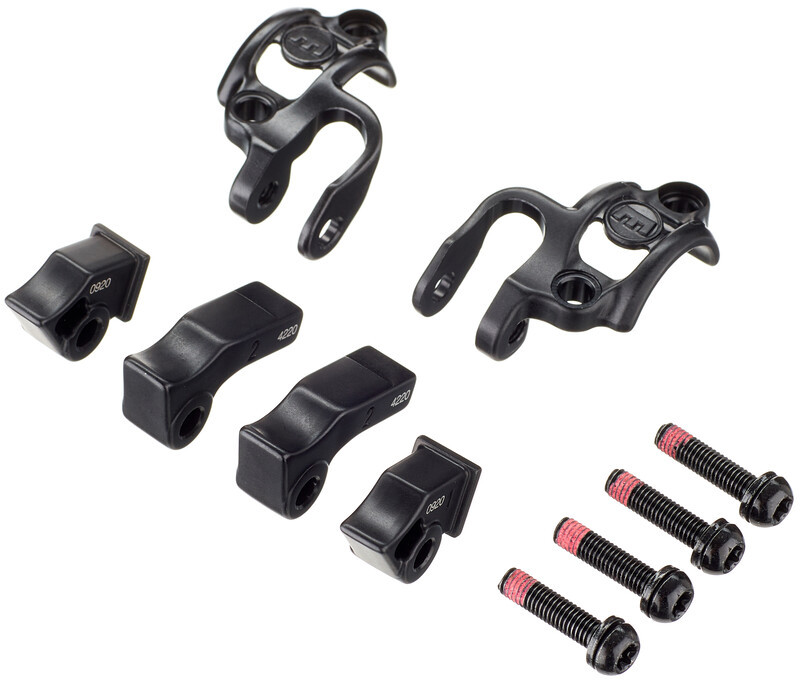 Magura Shiftmix 1+2 Clamp Set for Shimano I-Spec I+II, black 2021 Akcesoria do hamulców tarczowych 2701952