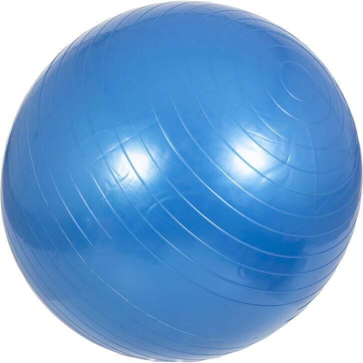 Gorilla Sports 65 cm Niebieska Piłka Gimnastyczna (100490-00030-0060)