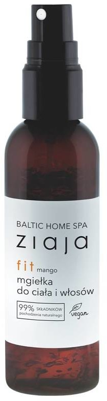 Ziaja Baltic Home Spa Fit mgiełka do ciała i włosów Mango 90ml 93205-uniw