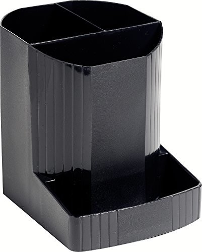 Exacompta 675014d pojemnik trzpienie-Box Mini-Octo ecob lakier, czarny 675014D