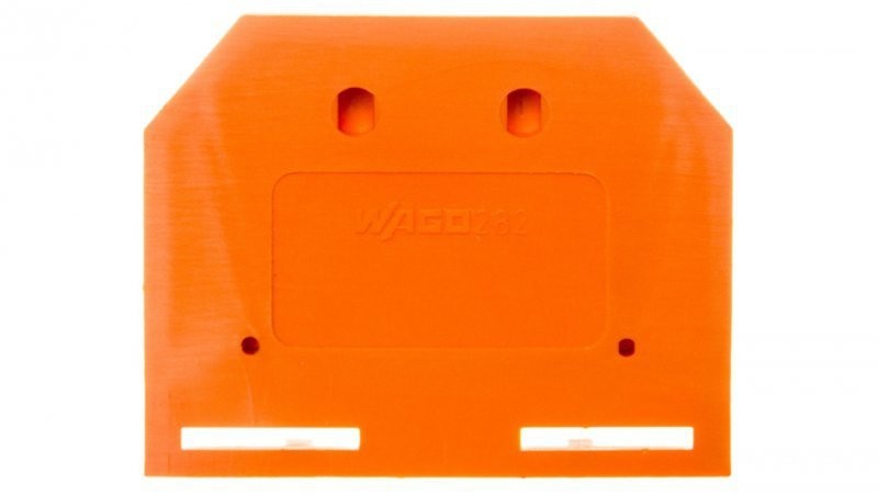 Wago Ścianka końcowa pomarańczowa 282-302 /25szt./ 282-302