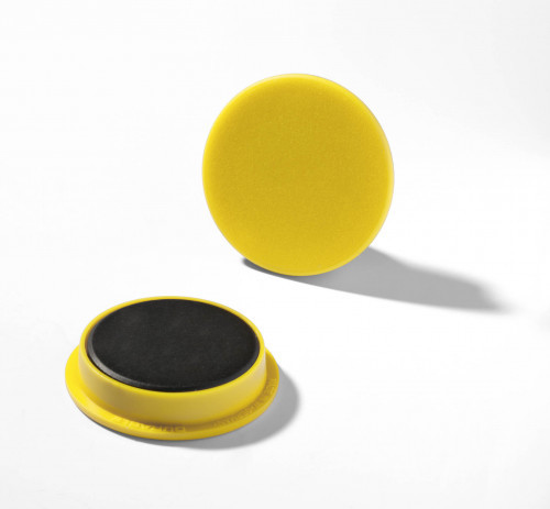 Durable 470404 Magnesy do tablic 37 mm żółty op. (2 szt.) 470404