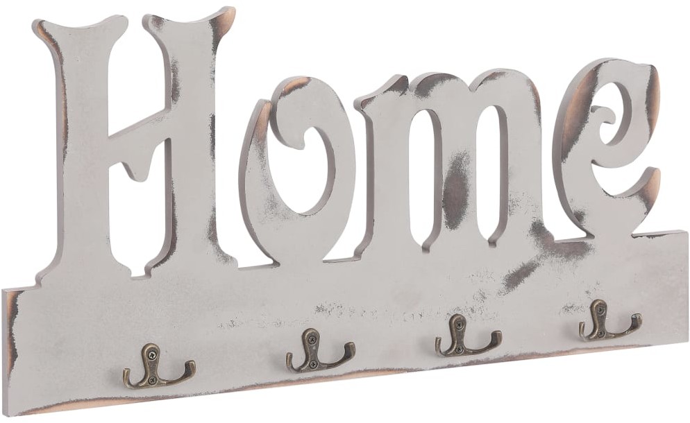 vidaXL Wieszak ścienny na płaszcze HOME, 50 x 23 cm