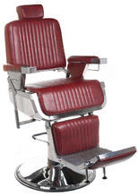 Barbiero Fotel barberski LUMBER BH-31823 Burgund BH-31823/112