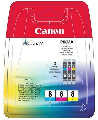 Canon Tusz CLI-8 CMY 3pack 3 x 420s