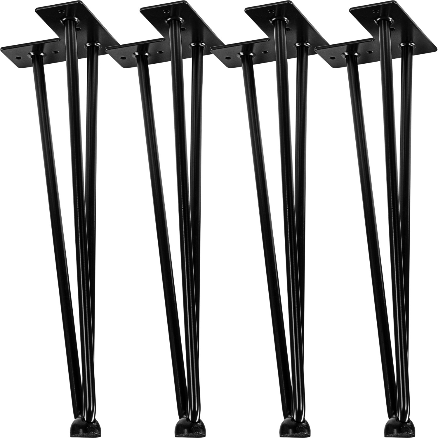 STILISTA 4x METALOWE NOGI STOŁU HAIRPIN LEGS 40 CM 3 PRĘTY 40070338