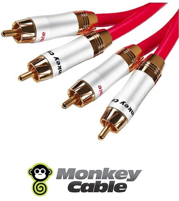 Monkey Cable Kabel 2xRCA MonkeyCable Concept MCTANA2 - 2m MCTANA2