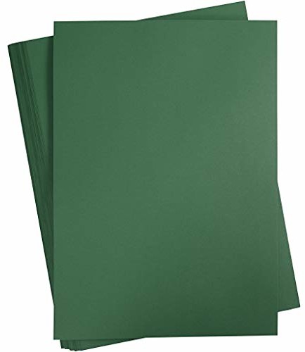 Creativ Kolorowa kartka, A2 420 x 600 mm, 180 g, zielone jodłowe, 100 arkuszy 21323