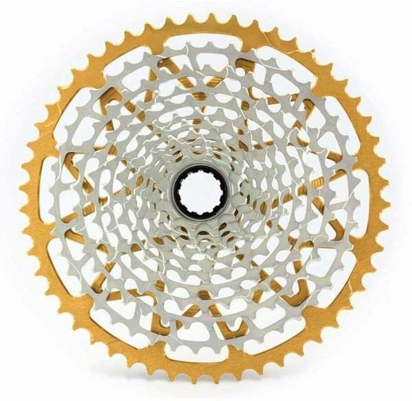 Sram Garbaruk Kaseta rowerowa garbaruk 12-speed xd 10-52t srebrny złoty