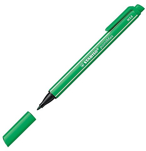 STABILO Stabilo 488/32 felt Pen, pointmax, 10er Pack, zielony szmaragdowy 488/36