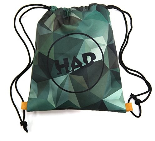 Had HAD dorośli Gym Bag Ryan torbę gimnastyczną, zielony, One Size HA950-0550