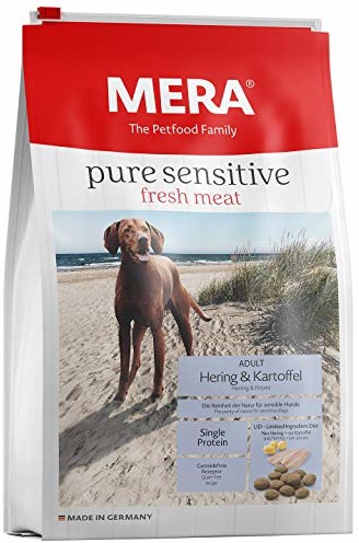 Mera Dog karma dla psa Pure Sensitive Fresh Meat śledź i ziemniak, 12,5 kg 057350