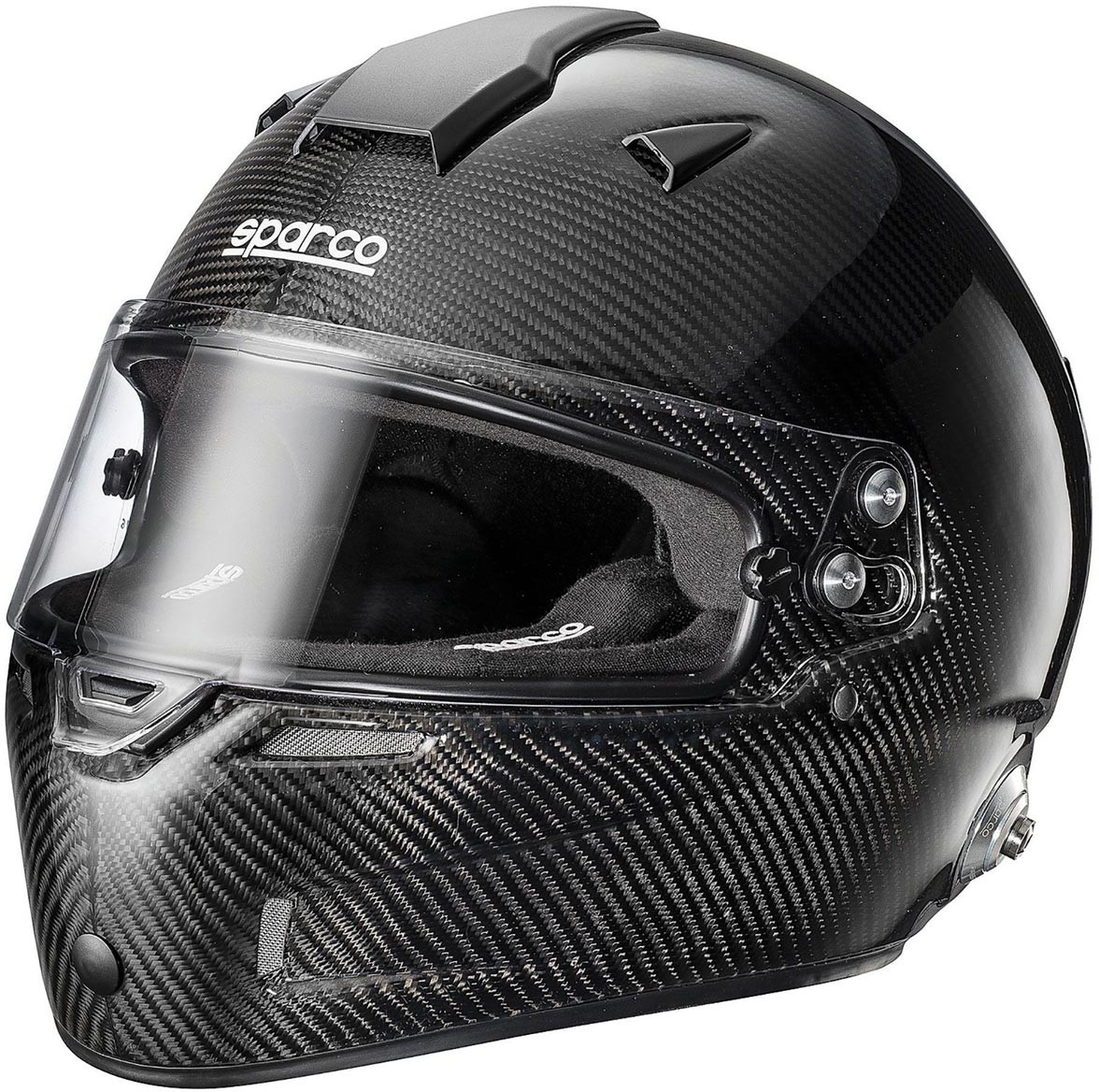 Sparco Kask zamknięty RF-7 MY22 Carbon czarny (FIA) 003374ZNR2M