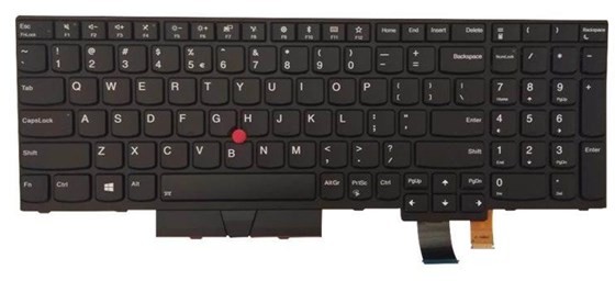 Lenovo Lite-On - Klawiatura zamienna notebooka - Czarny 01ER612