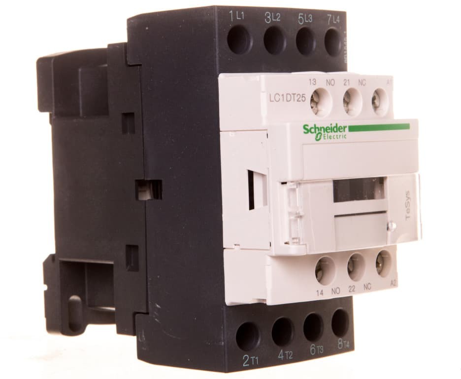 Schneider Electric Stycznik mocy 25A AC-1 4P 24V AC 1Z 1R LC1DT25B7