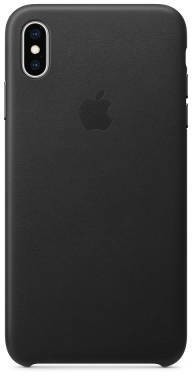 Apple Etui do iPhone Xs Max Leather - czarne