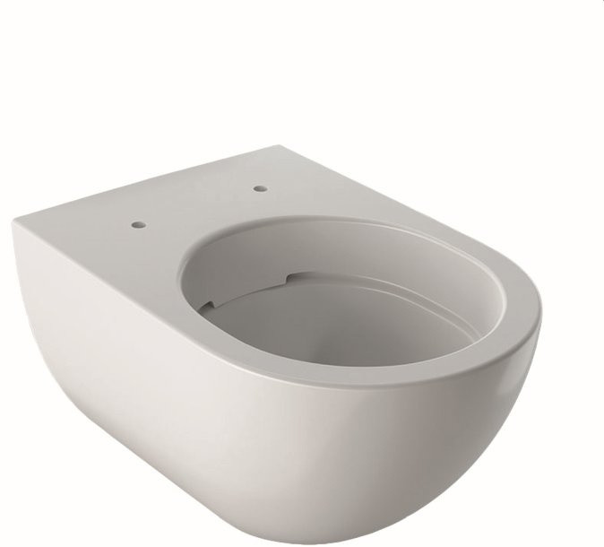 Geberit Ceramika Acanto Toaleta WC podwieszana 51x35 cm Rimfree bez kołnierza biała 500.600.01.2