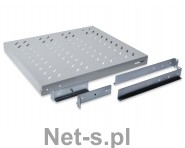 Digitus Półka 19 1U regulowana 500-700mm nośność do 50kg kolor szary (DN-97646)
