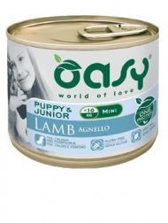 Oasy Oasy Pies One Protein Puppy Mini Jagnięcina puszka 200g