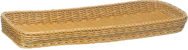 APS Taca prostokątna z polipropylenu 600x400x50 mm, beżowa | Profi Line 50915