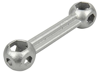 Fischer kości klucze, srebrny, One Size 85510