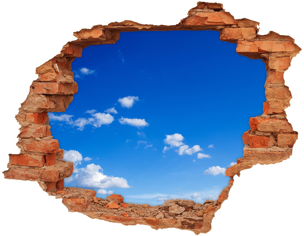 Wallmuralia.pl naklejka fototapeta 3D widok Chmury na niebie