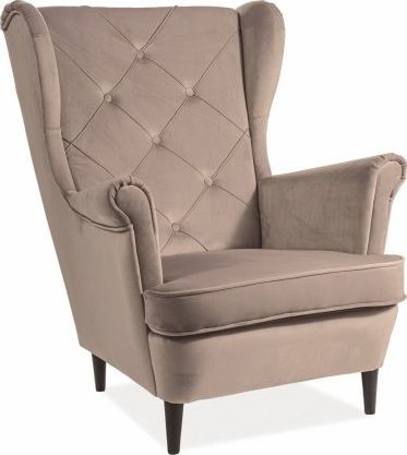 Signal Fotel LADY VELVET beżowy LADYV28