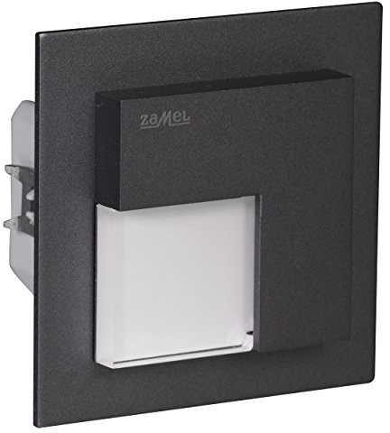 LEDIX ledix 07  221  31 LED lampa ścienna, aluminium, Grafitowy, 7,3 x 7,3 x 4,4 cm 07-221-31