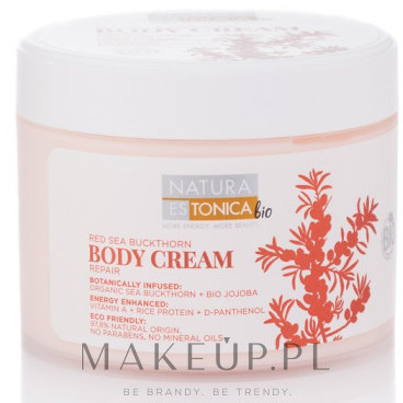 Natura Estonica Odbudowujący krem do ciała z olejkiem rokitnikowym - Estonica Red Sea-Buckthorn Body Cream Odbudowujący krem do ciała z olejkiem rokitnikowym - Estonica Red Sea-Buckthorn Body Cream