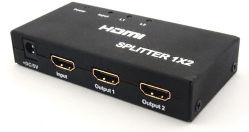 PremiumCord HDMI splitter 1 2 porty 4K FULL HD 3D khsplit2b