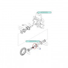 NEW HOLLAND CASE PODKŁADKA USTALAJĄCA CNH 5121690 5121690