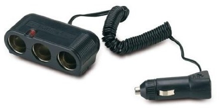 Bottari 30072 3-fach-Verteiler für zapalniczki samochodowej, samochodu osobowego 12 V/24 V 30072